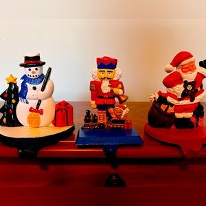 Stocking holders set of 3